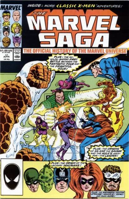 Marvel Saga (1985) no. 17 - Used