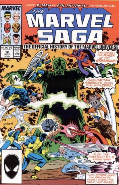 Marvel Saga (1985) no. 18 - Used