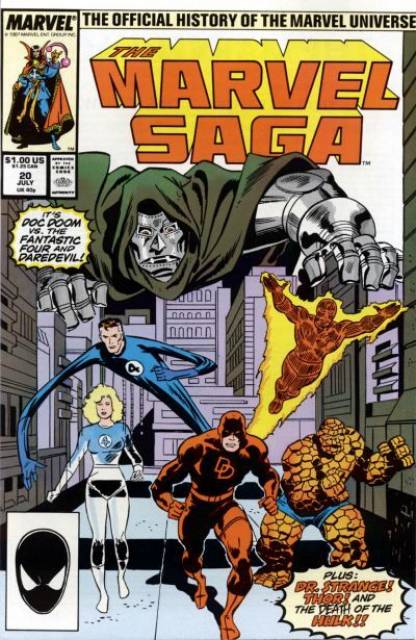 Marvel Saga (1985) no. 20 - Used
