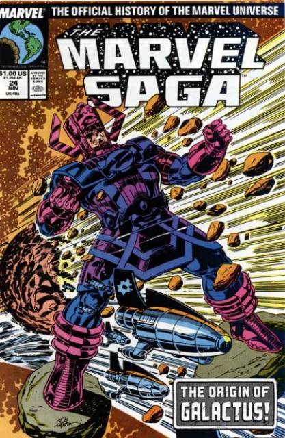 Marvel Saga (1985) no. 24 - Used