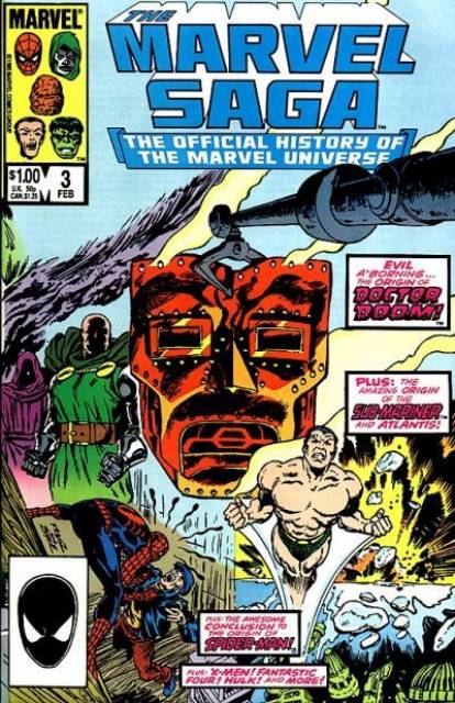 Marvel Saga (1985) no. 3 - Used