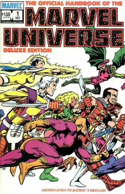 Official Handbook of the Marvel Universe Deluxe Edition (1985) no. 1 - Used