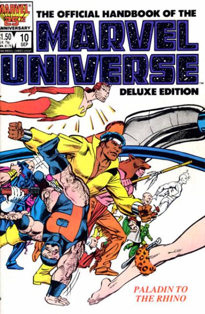 Official Handbook of the Marvel Universe Deluxe Edition (1985) no. 10 - Used