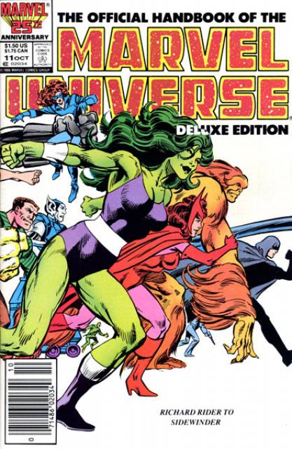 Official Handbook of the Marvel Universe Deluxe Edition (1985) no. 11 - Used