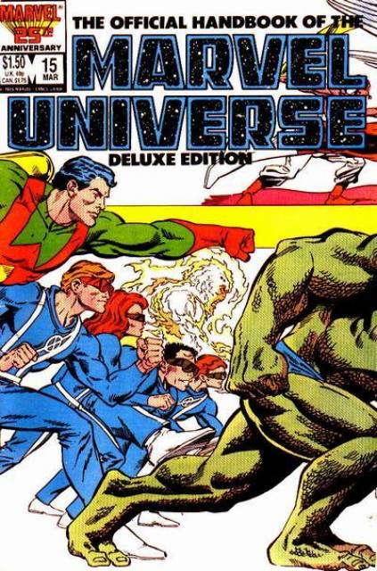 Official Handbook of the Marvel Universe Deluxe Edition (1985) no. 15 - Used