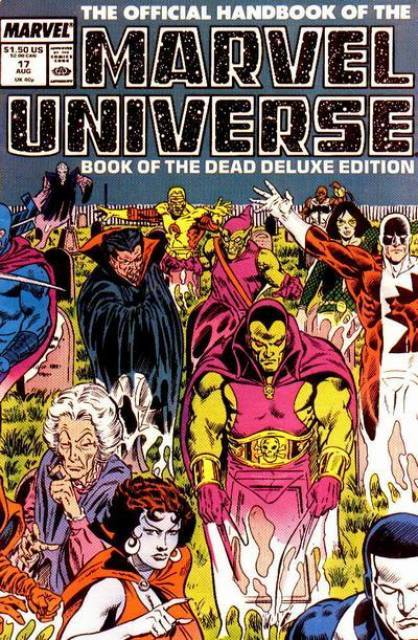 Official Handbook of the Marvel Universe Deluxe Edition (1985) no. 17 - Used