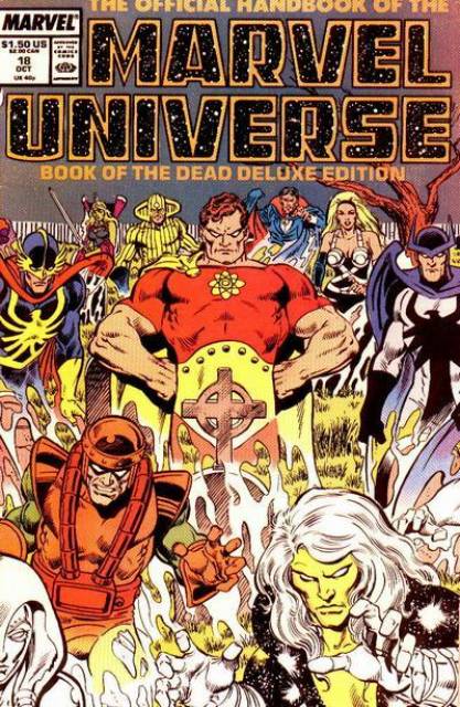 Official Handbook of the Marvel Universe Deluxe Edition (1985) no. 18 - Used