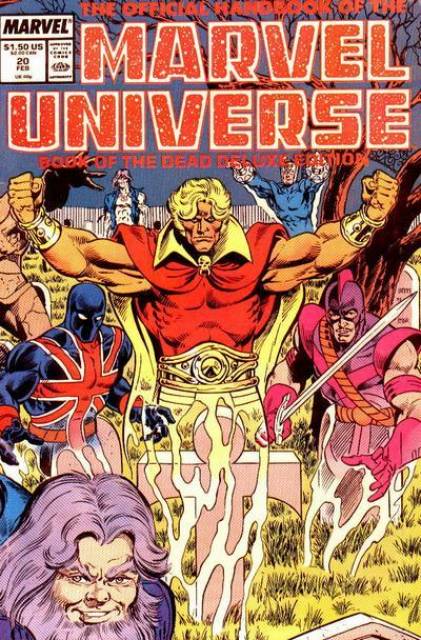 Official Handbook of the Marvel Universe Deluxe Edition (1985) no. 20 - Used