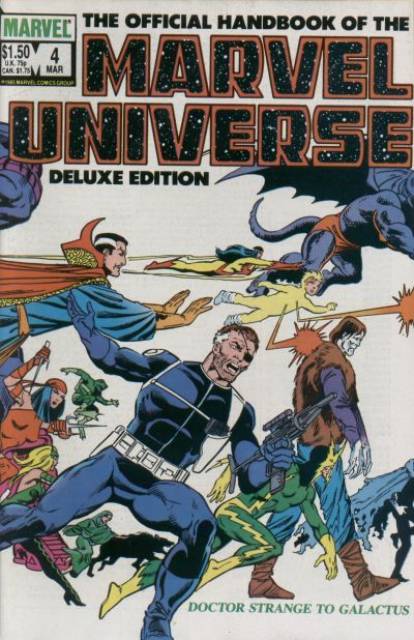 Official Handbook of the Marvel Universe Deluxe Edition (1985) no. 4 - Used