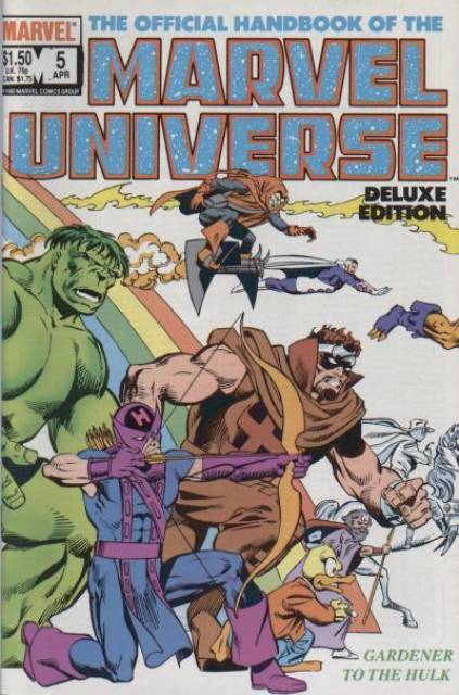 Official Handbook of the Marvel Universe Deluxe Edition (1985) no. 5 - Used