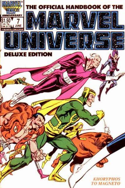 Official Handbook of the Marvel Universe Deluxe Edition (1985) no. 7 - Used