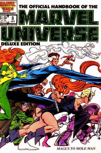 Official Handbook of the Marvel Universe Deluxe Edition (1985) no. 8 - Used