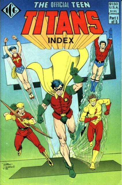 The Official Teen Titans Index no. 1 - Used