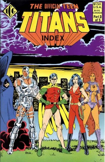 The Official Teen Titans Index no. 3 - Used