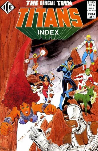 The Official Teen Titans Index no. 4 - Used