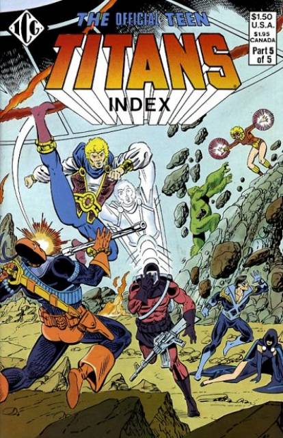 The Official Teen Titans Index no. 5 - Used
