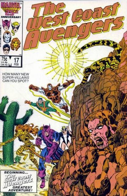 West Coast Avengers (1985) no. 17 - Used