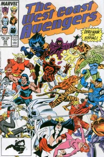 West Coast Avengers (1985) no. 28 - Used