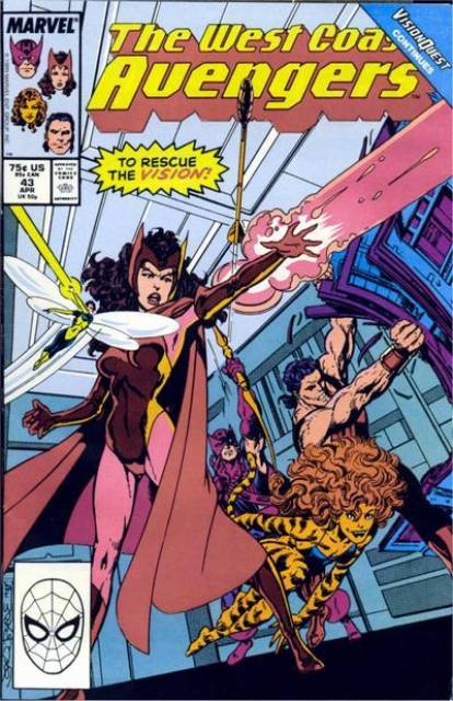 West Coast Avengers (1985) no. 43 - Used