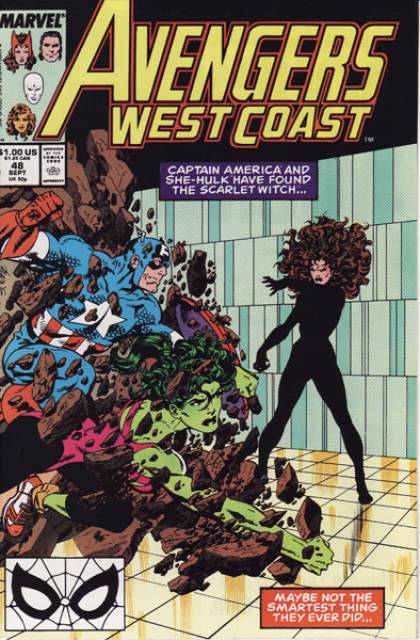 West Coast Avengers (1985) no. 48 - Used
