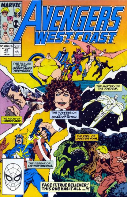 West Coast Avengers (1985) no. 49 - Used