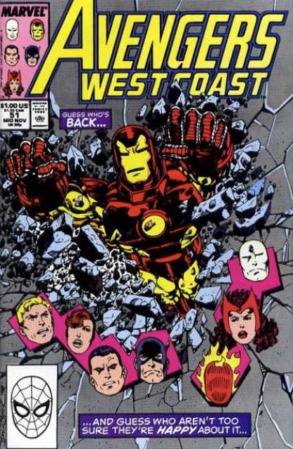 West Coast Avengers (1985) no. 51 - Used