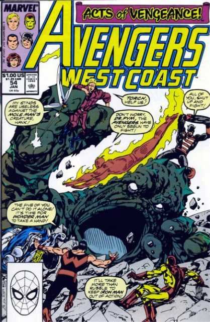 West Coast Avengers (1985) no. 54 - Used