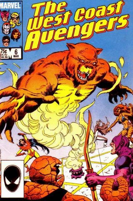 West Coast Avengers (1985) no. 6 - Used
