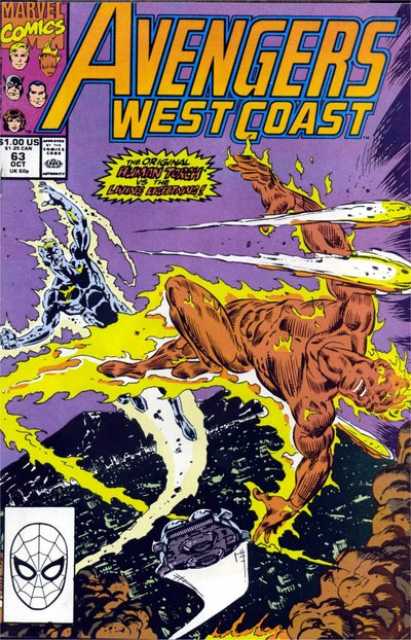 West Coast Avengers (1985) no. 63 - Used