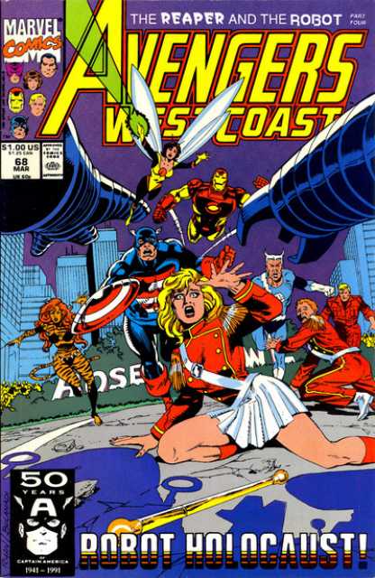 West Coast Avengers (1985) no. 68 - Used