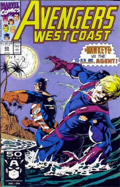 West Coast Avengers (1985) no. 69 - Used