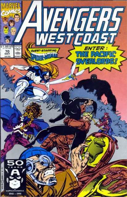 West Coast Avengers (1985) no. 70 - Used