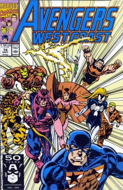 West Coast Avengers (1985) no. 74 - Used