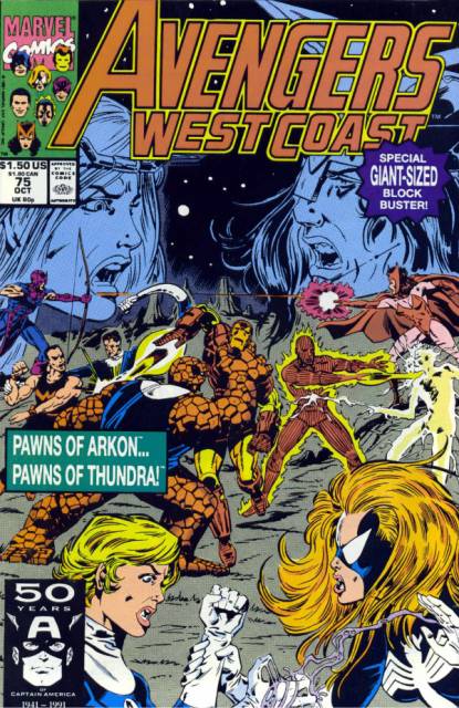 West Coast Avengers (1985) no. 75 - Used
