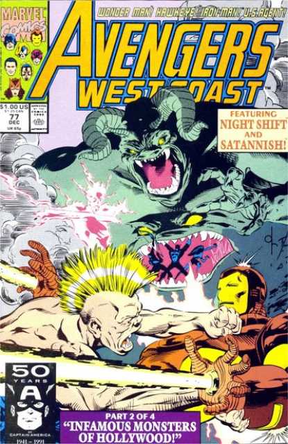 West Coast Avengers (1985) no. 77 - Used