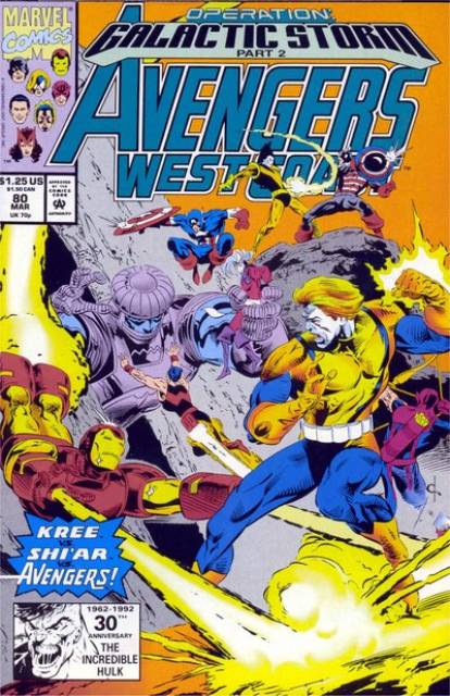 West Coast Avengers (1985) no. 80 - Used