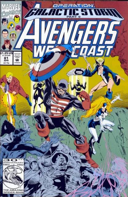West Coast Avengers (1985) no. 81 - Used