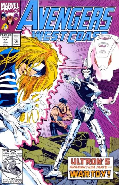 West Coast Avengers (1985) no. 91 - Used