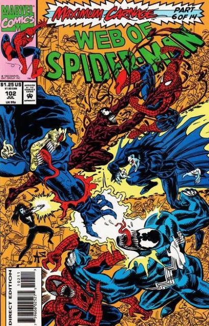 Web of Spider-Man (1985) no. 102 - Used