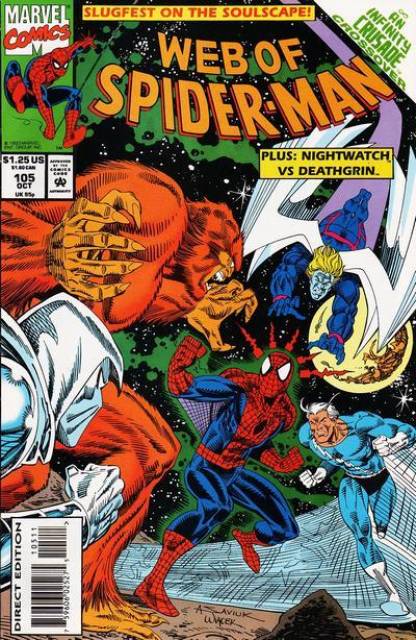 Web of Spider-Man (1985) no. 105 - Used