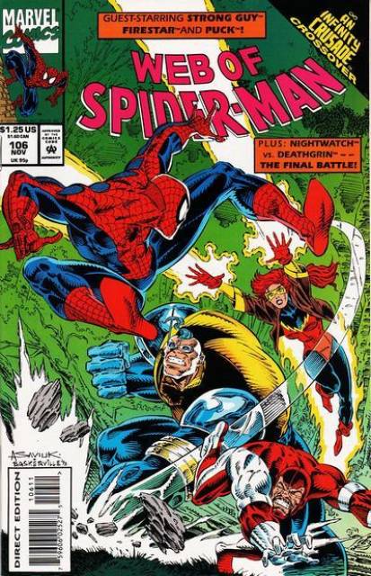 Web of Spider-Man (1985) no. 106 - Used