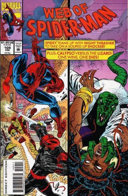 Web of Spider-Man (1985) no. 109 - Used