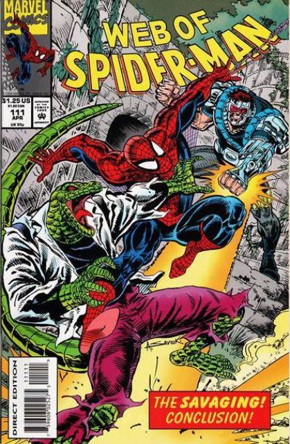 Web of Spider-Man (1985) no. 111 - Used