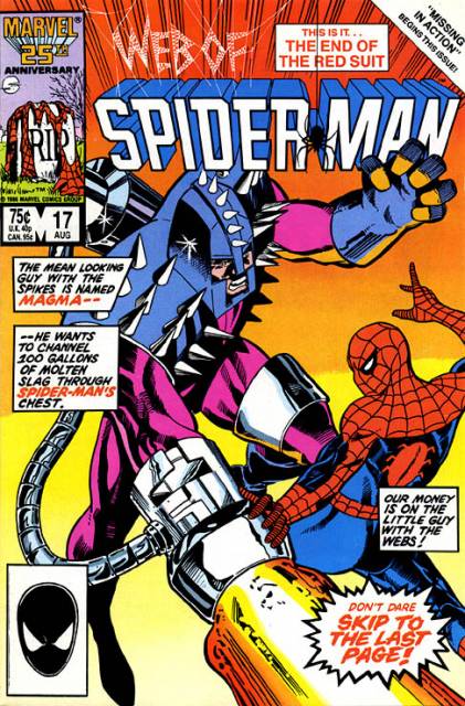 Web of Spider-Man (1985) no. 17 - Used