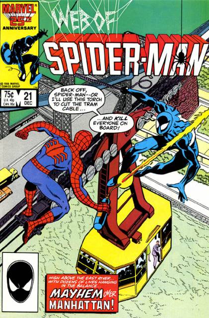Web of Spider-Man (1985) no. 21 - Used