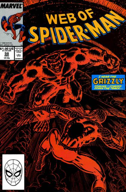 Web of Spider-Man (1985) no. 58 - Used