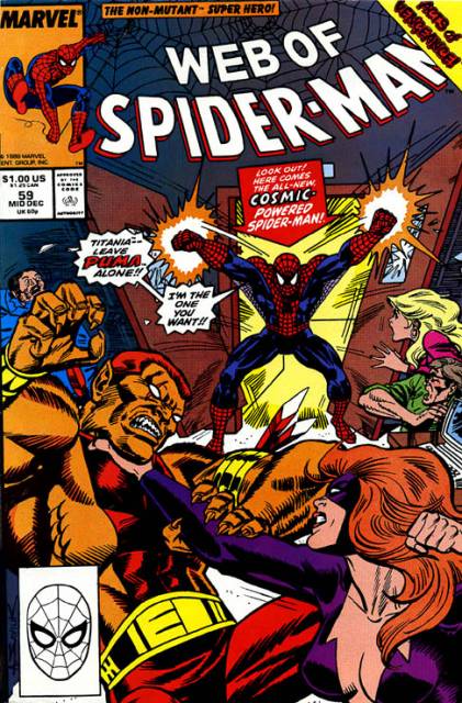 Web of Spider-Man (1985) no. 59 - Used