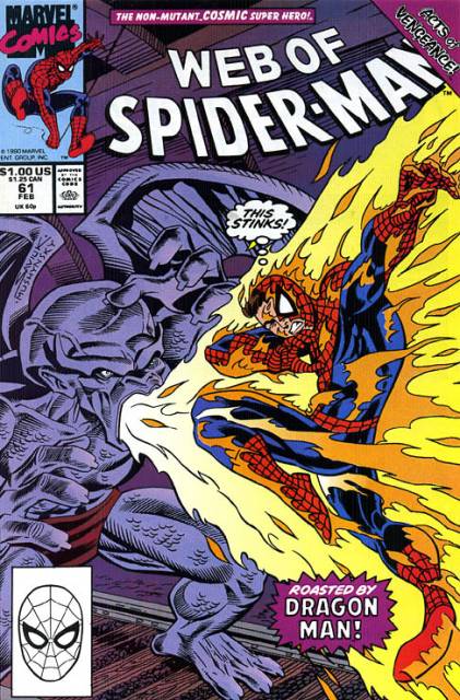 Web of Spider-Man (1985) no. 61 - Used
