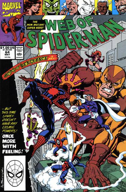 Web of Spider-Man (1985) no. 64 - Used