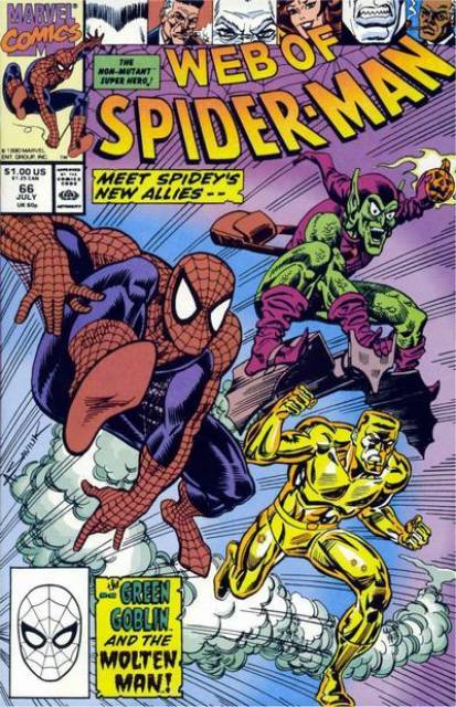 Web of Spider-Man (1985) no. 66 - Used